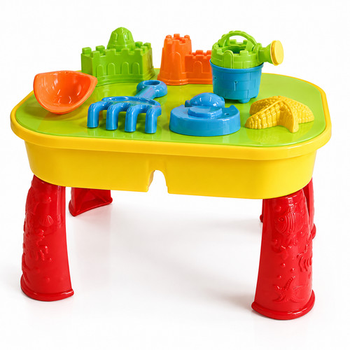 Sand and water - and, table