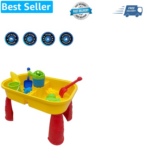 Sand and water - and, table