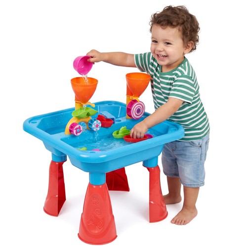 Sand and water table garden - water,
