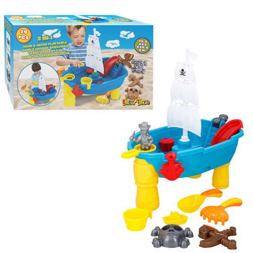Pirate ship sand - sand, and