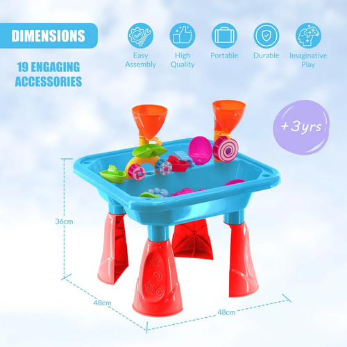 Sandpit play set sand and - play,